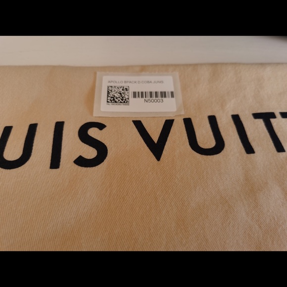 Louis Vuitton Lv Apollo Cobalt Jungle Backpack - Picture 11 of 14